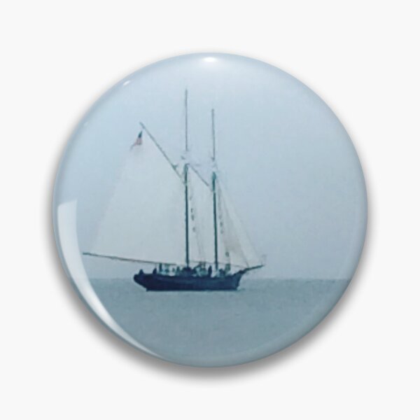 Item preview, Antique Sailboat in Foggy Gloucester Harbor designed and sold by grygiel5.