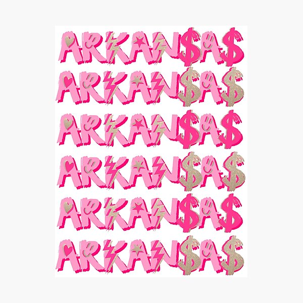 Vista previa del artículo con la obra «A R K A N S A S», diseñado y vendido por Julia Santos.