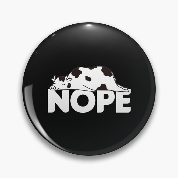Item preview, Lazy Cow Cattle Nope No Nein Chilling Farmer Gift designed and sold by TheAplus.