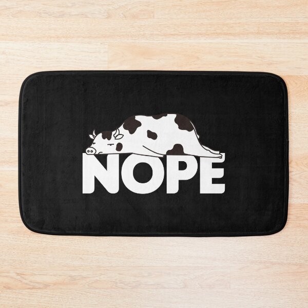 Item preview, Lazy Cow Cattle Nope No Nein Chilling Farmer Gift designed and sold by TheAplus.