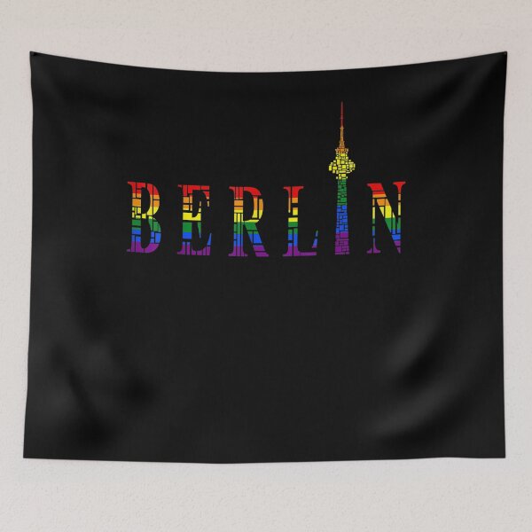 Item preview, Berlin Design Berliner Bear I Love Berlin Gay Pride  designed and sold by tashiav.