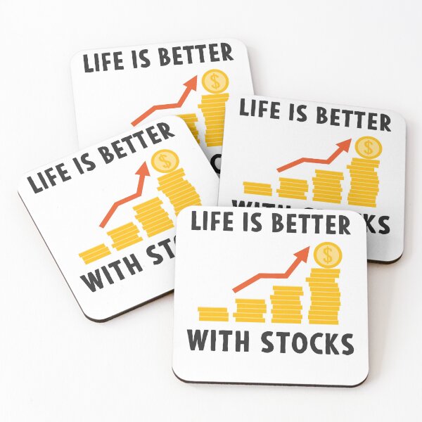Item preview, Stock Exchange Gift Life Is Better With Stocks designed and sold by Mesyo.