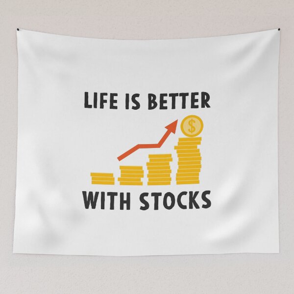 Item preview, Stock Exchange Gift Life Is Better With Stocks designed and sold by Mesyo.