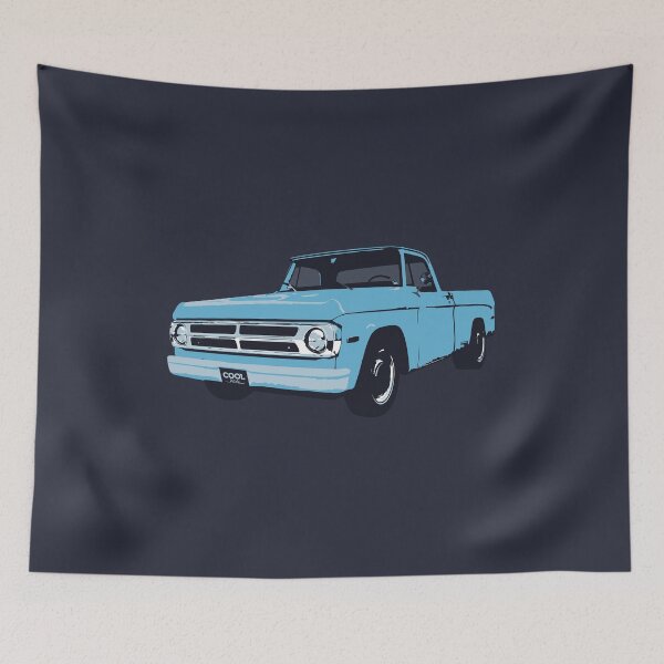 Item preview, 70-71 Light Blue D Truck designed and sold by CoolRide.