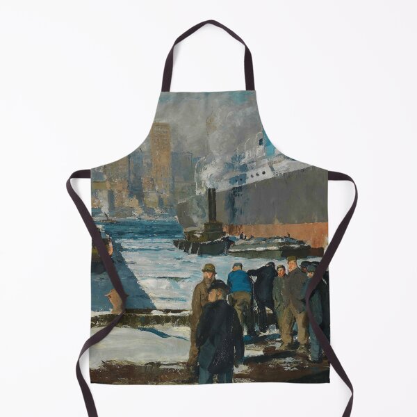 Aperçu de l'œuvre Les hommes des docks de George Bellows (1912) créée et vendue par allhistory.