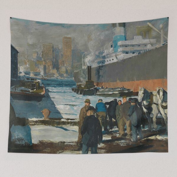 Artikelvorschau, Männer der Docks von George Bellows (1912) entworfen und verkauft von allhistory.