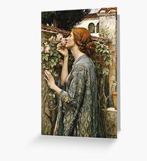 John William Waterhouse - The Soul Of The Rose Greeting Card