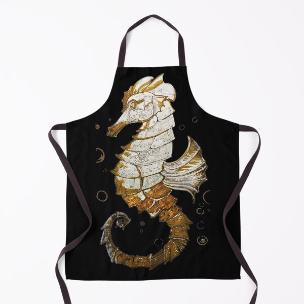 Aperçu de l'œuvre Amoureux des hippocampes. Mer Steampunk. Mode Steampunk. Style Steampunk. créée et vendue par ZheltakovaIana.