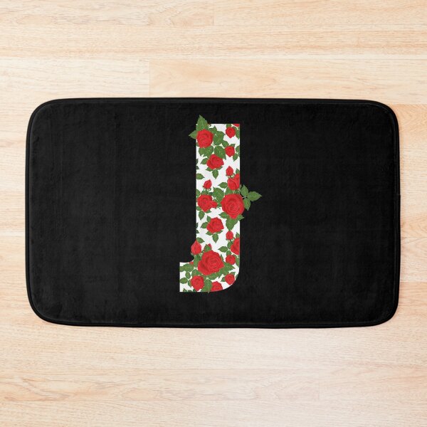 Item preview, Rose Letter J Initial Colourful Flower Roses Style  designed and sold by tashiav.