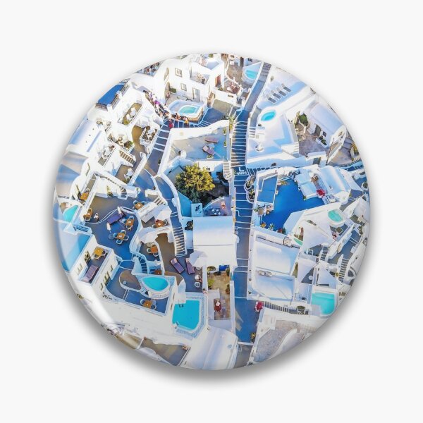 Item preview, Santorini, Greece. Aerial view #3 designed and sold by GreekTavern1979.