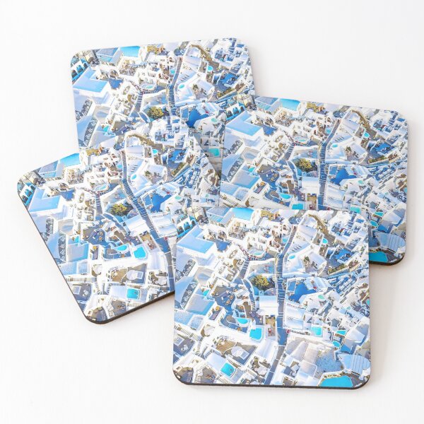 Item preview, Santorini, Greece. Aerial view #3 designed and sold by GreekTavern1979.