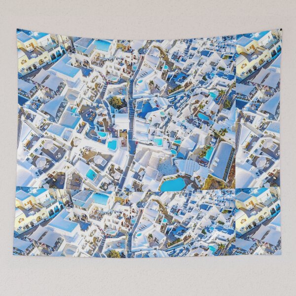 Item preview, Santorini, Greece. Aerial view #3 designed and sold by GreekTavern1979.