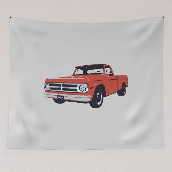Item preview, 70-71 Red D Truck designed and sold by CoolRide.