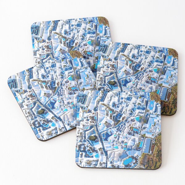 Item preview, Santorini, Greece. Aerial view #4 designed and sold by GreekTavern1979.