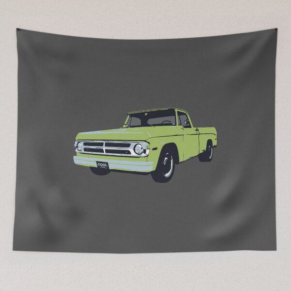 Item preview, 70-71 Light Green D Truck designed and sold by CoolRide.