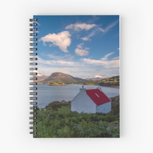Item preview, Red Roofed Cottage and Loch Shieldaig designed and sold by derekbeattie.