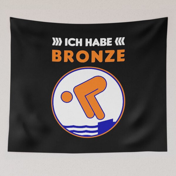 Item preview, Bronze Schwimmabzeichen Schwimmen Schwimmbad Schwimmer Kinder Geschenk designed and sold by TheAplus.