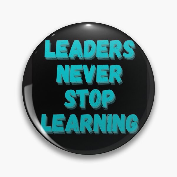 Item preview, Leaders Never Stop Learning designed and sold by HigherEdGuru.