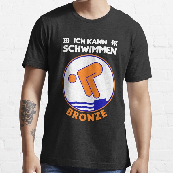 Darf Man Im Freibad Mit T Shirt Schwimmen "Bronze Schwimmabzeichen Schwimmbad Schwimmen Schwimmer Kinder Geschenk
