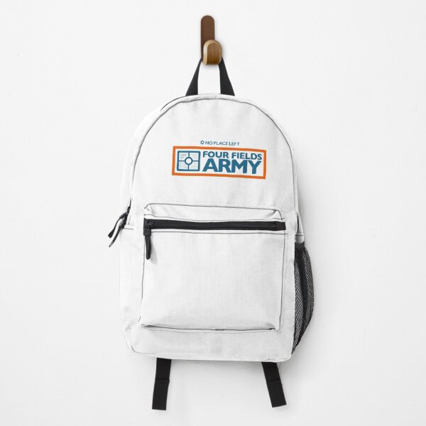 Item preview, Four Fields Army with No Place Left (Blue and Orange) designed and sold by Waconia Design Co..