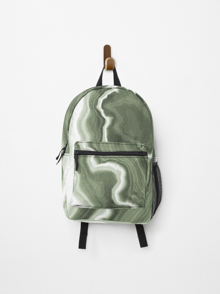 pastel green backpack
