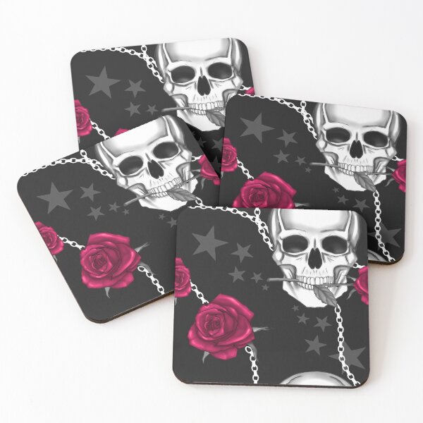 Item preview, Skull Halloween Pattern 2021 designed and sold by KleinDuBois.