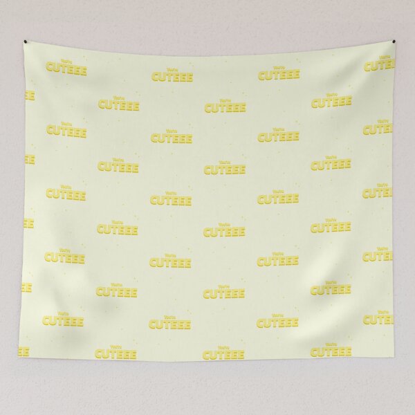 Item preview, You're Cute. Bright Yellow designed and sold by TheGoToStore.