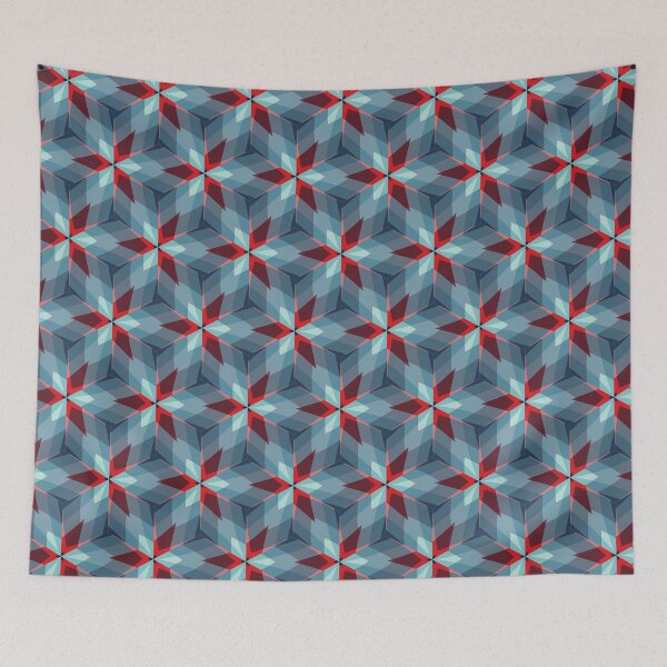 Item preview, American USA Geometric Series in Red, White, and Blue Patriotic Patterns designed and sold by cozycaroline.
