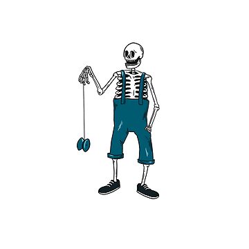 Artwork thumbnail, Yo-Yo Skeleton by LeDarkstone