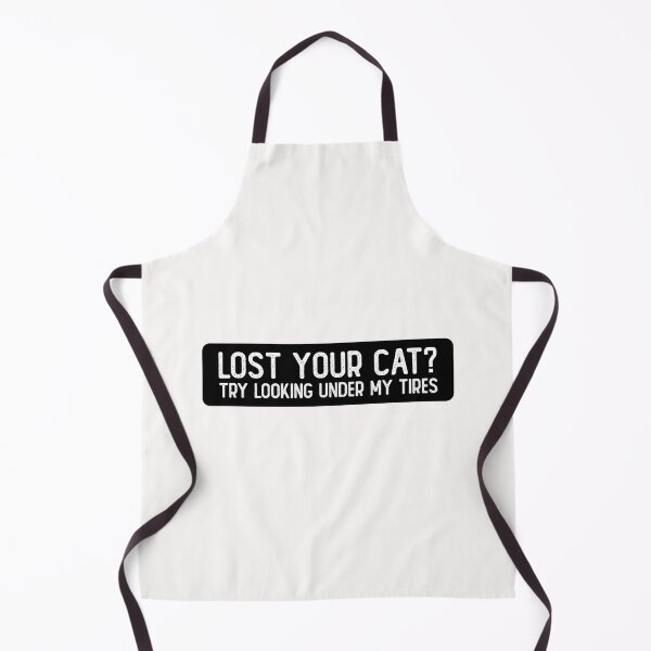 Item preview, Lost Your Cat Try Looking Under My Tires Funny Bumper designed and sold by Sour Soul.