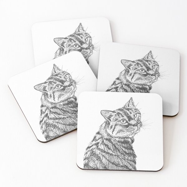 Item preview, Cat Drawing designed and sold by LauraWolfArtist.