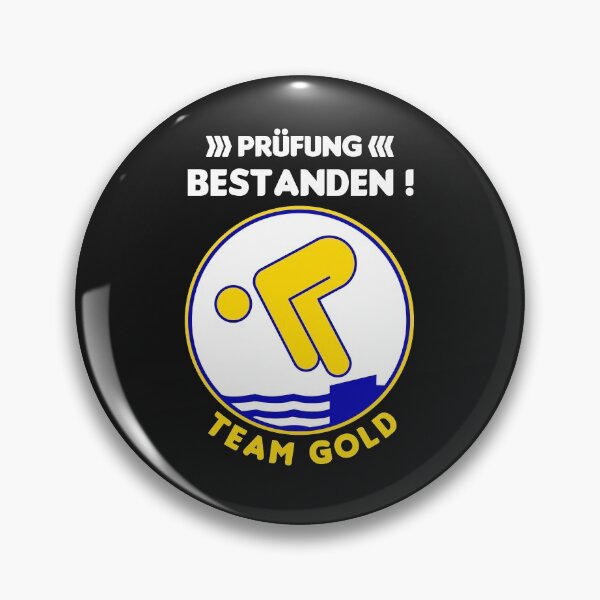 Item preview, Gold Schwimmabzeichen Schwimmbad Schwimmen Prüfung Schwimmer Kinder Geschenk designed and sold by TheAplus.