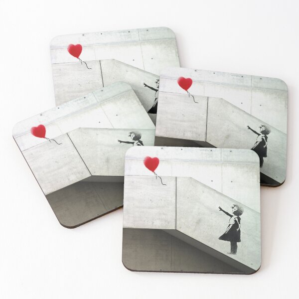 Item preview, Balloon Girl Mural - Out Of Reach | Banksy designed and sold by WE-ARE-BANKSY.