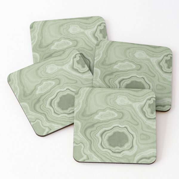 Item preview, Soft Pastel Green, Sage Green Marble designed and sold by venella.
