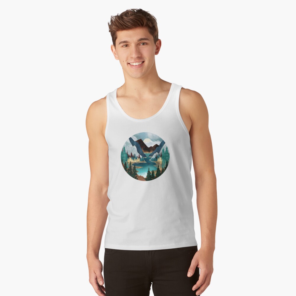 Vista previa del artículo con la obra «Camiseta de tirantes», diseñado y vendido por spacefrogdesign.