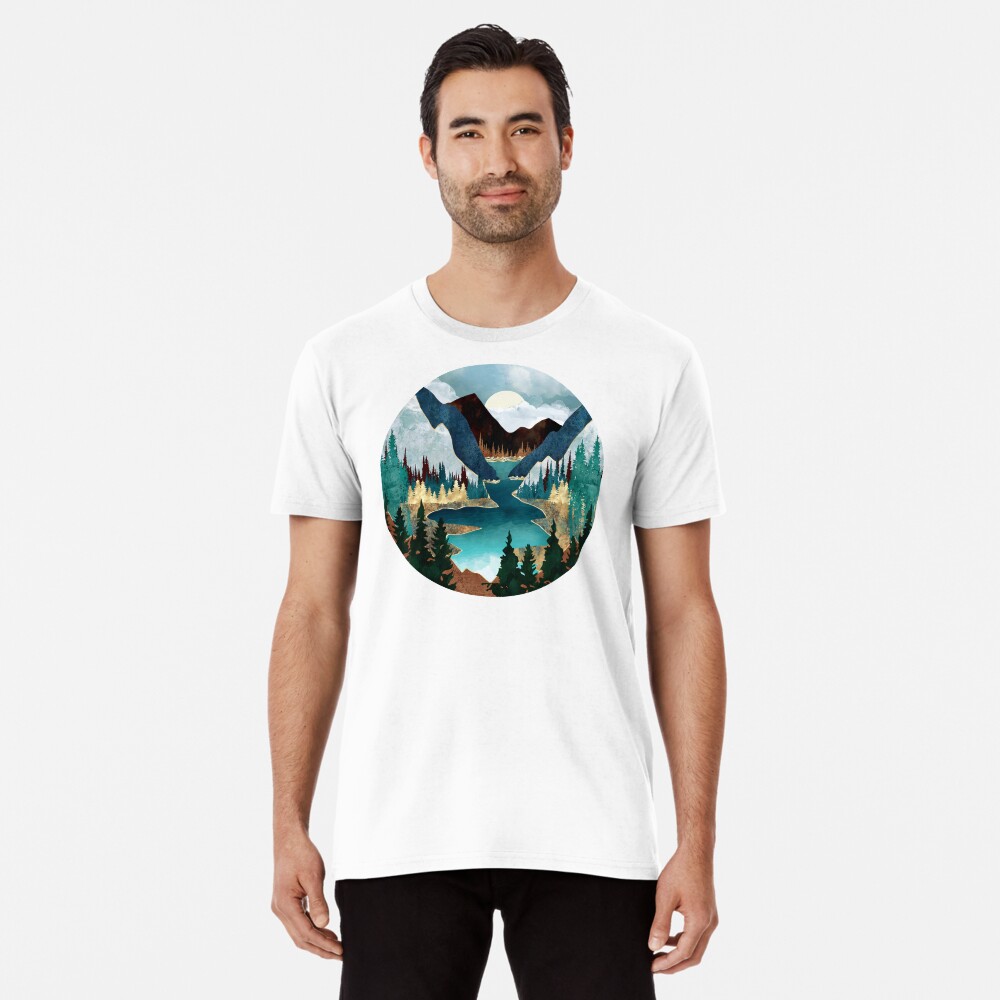 Vista previa del artículo con la obra «Camiseta premium», diseñado y vendido por spacefrogdesign.