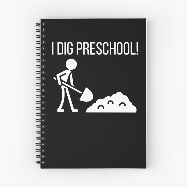 Item preview, I dig preschool!  designed and sold by Das-IT-tees446.