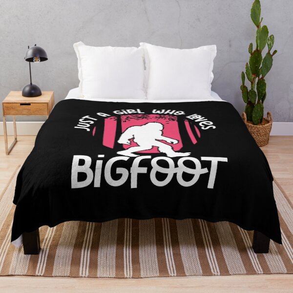 Item preview, Just A Girl Who Loves Bigfoot designed and sold by Maria Garcia.
