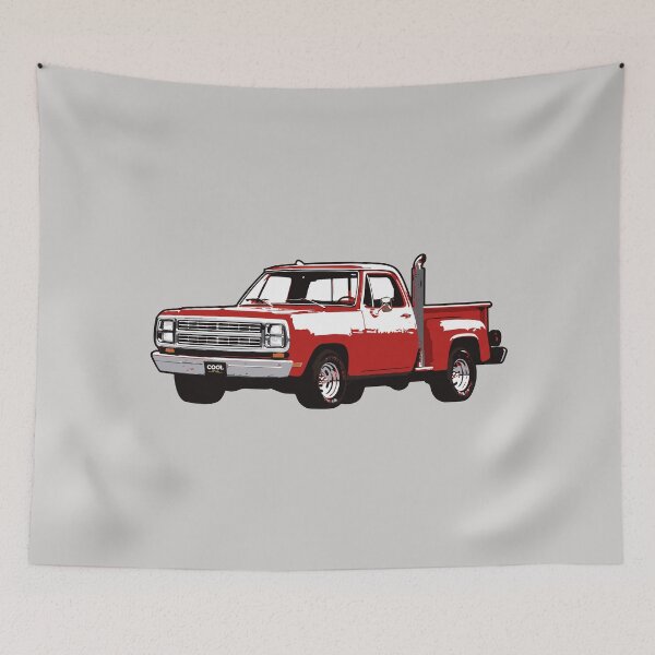 Item preview, 70's Red Muscle Truck designed and sold by CoolRide.