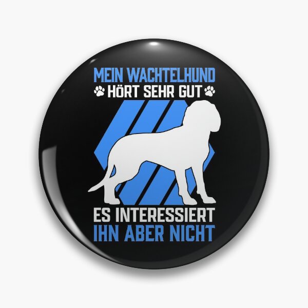 Item preview, German Wachtelhund hears well hunting dog saying designed and sold by madgrfx.