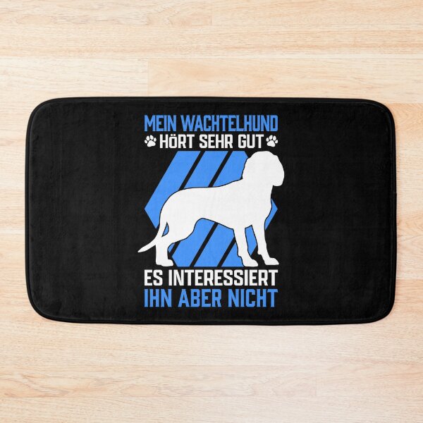 Item preview, German Wachtelhund hears well hunting dog saying designed and sold by madgrfx.