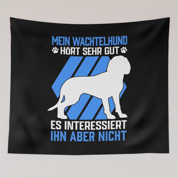Item preview, German Wachtelhund hears well hunting dog saying designed and sold by madgrfx.