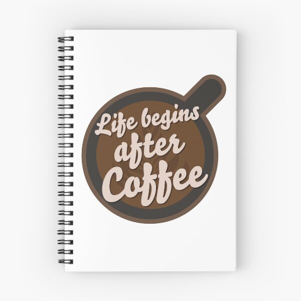 Item preview, Life Begins After Coffee Stickers 06 designed and sold by pedrolealmkt.