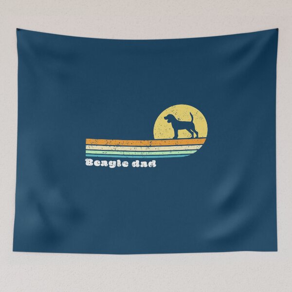 Item preview, Beagle Dad, Retro 70’s designed and sold by NWCreative.