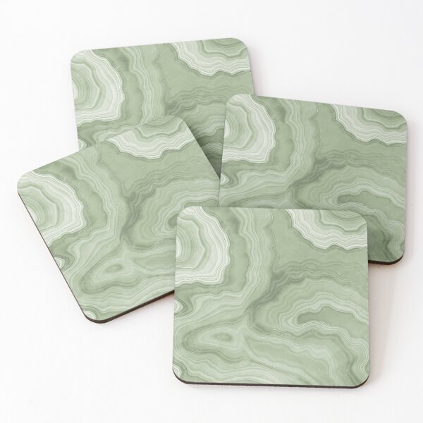 Item preview, Soft Pastel Green, Sage Green Marble designed and sold by venella.