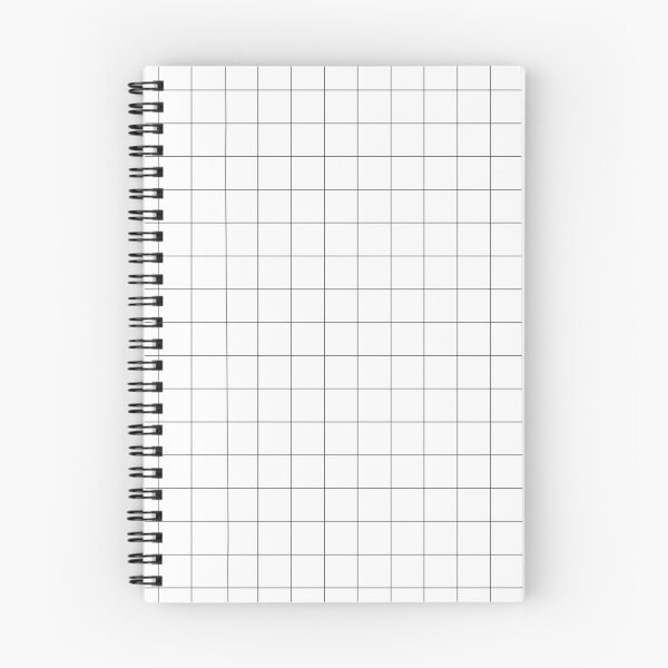 Item preview, Thin Black Grid Line on White designed and sold by Gymmer-Life.