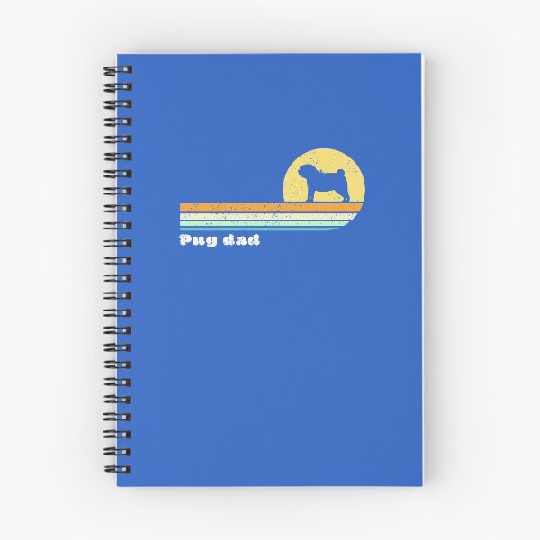 Item preview, Pug Dad, Retro 70’s designed and sold by NWCreative.