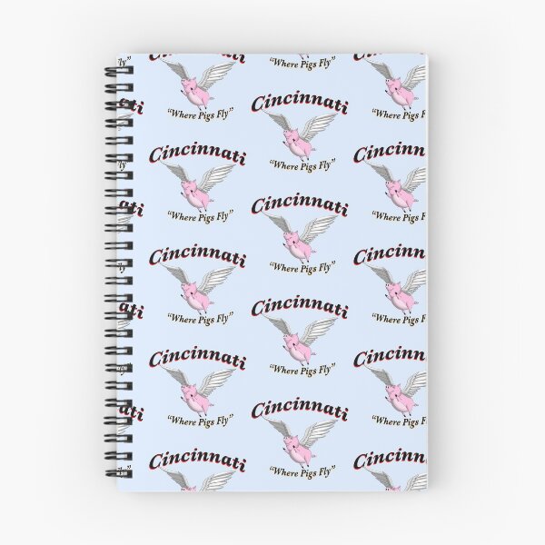 Item preview, Cincinnati - Where Pigs Fly designed and sold by jscollins.