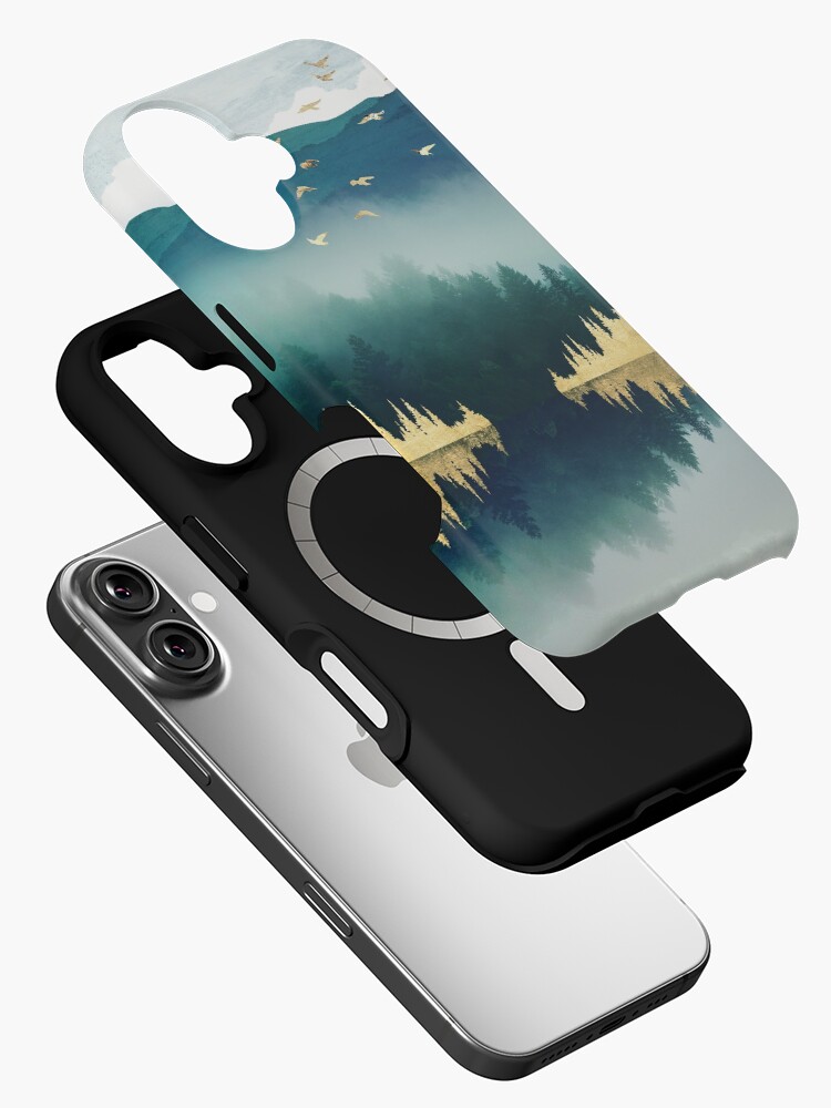 Thumbnail 2 von 4, iPhone-Hülle, Nebelreflexion designt und verkauft von spacefrogdesign.