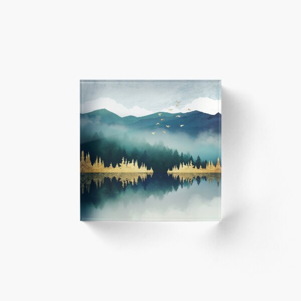 Mist Reflection Acrylic Block